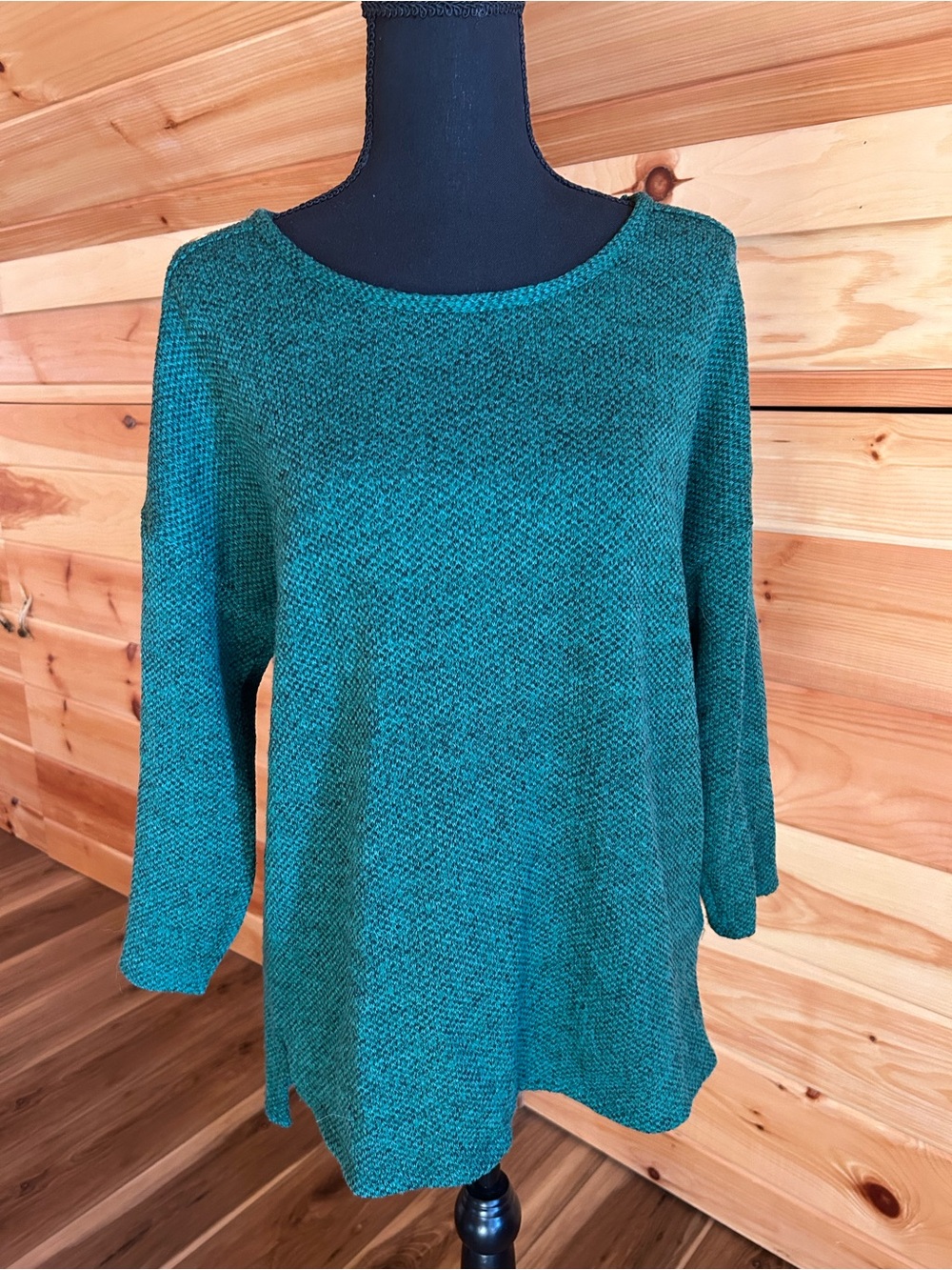 Sweet Hazel Relaxed Knit Boatneck Sweater